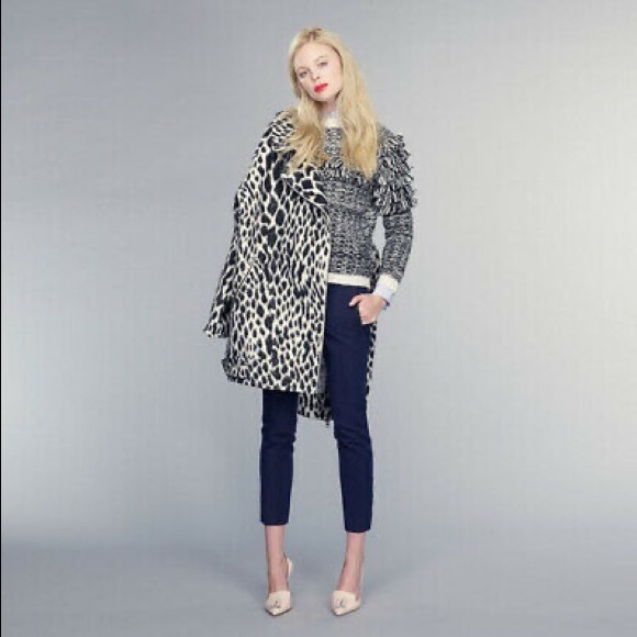 Banana Republic Snow Leopard Cocoon Jacket - Picture 5 of 11
